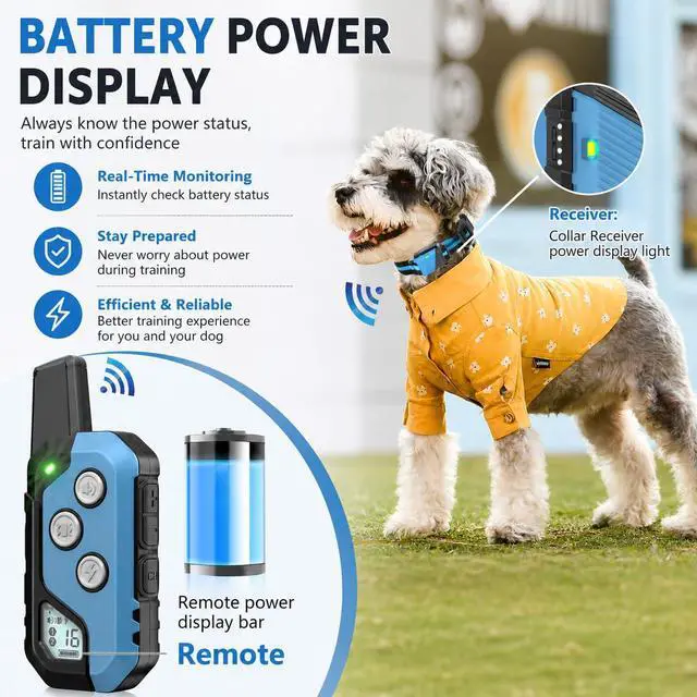 Alt view image 2 of 7 - Shock Collar for Dogs, Dog Training Collar with Remote for 2 Dogs
