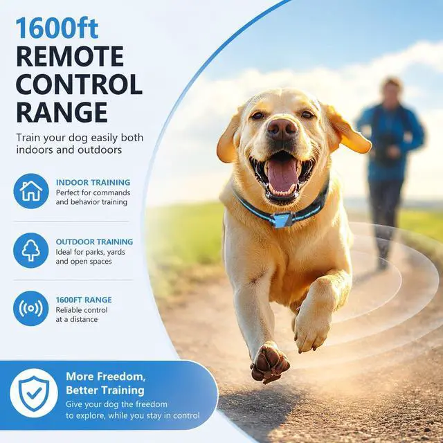 Alt view image 5 of 7 - Shock Collar for Dogs, Dog Training Collar with Remote for 2 Dogs