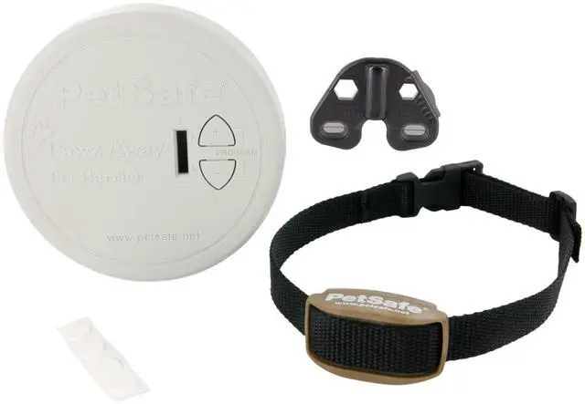 Main image of Pawz Away Indoor Wireless Pet Barrier, Electric Training System for Dogs & Cats with Receiver Collar