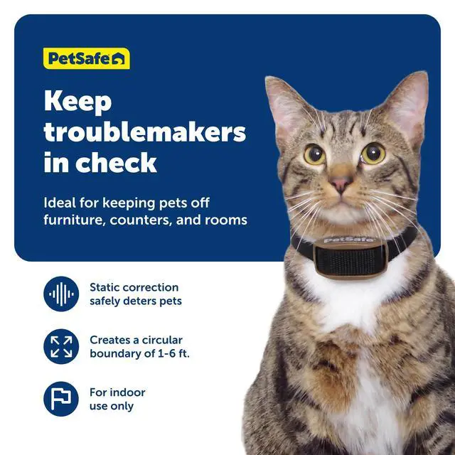 Alt view image 4 of 7 - Pawz Away Indoor Wireless Pet Barrier, Electric Training System for Dogs & Cats with Receiver Collar