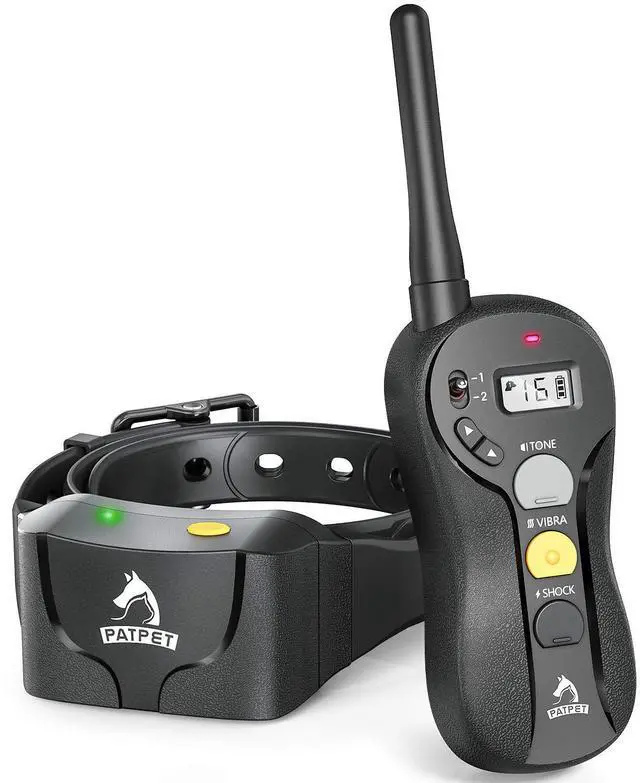 Main image of Dog Training Collar for Large Dogs - IPX7 Waterproof E Collar for Dogs Training with Beep, Vibration and Static Modes