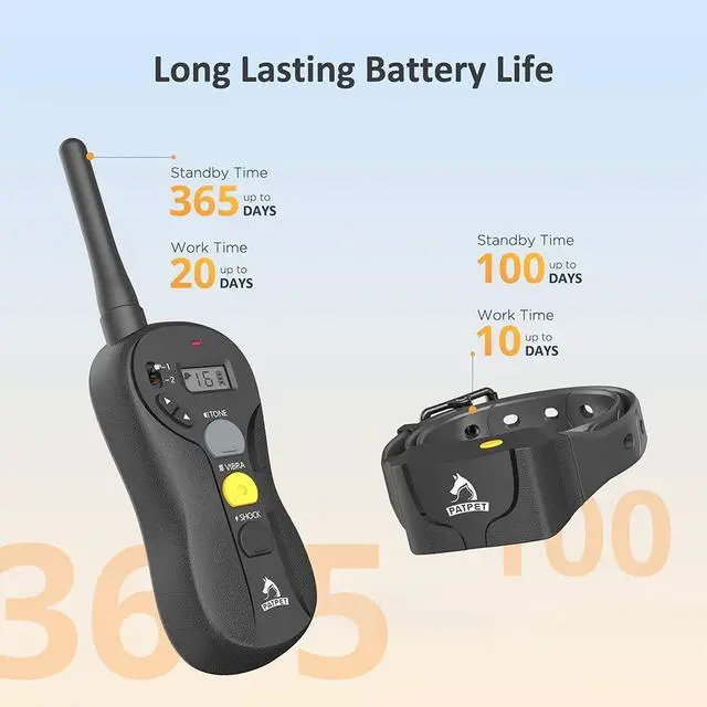 Alt view image 5 of 7 - Dog Training Collar for Large Dogs - IPX7 Waterproof E Collar for Dogs Training with Beep, Vibration and Static Modes