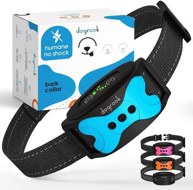 Main image of Dog Bark Collar | Smart Collar for Dog Training | No Shock | Beep & Vibration | Rechargeable | No Bark Collar for Dogs | Anti Bark Collar for Large Dog, Medium Dog, Small Dog | 12-110 lbs