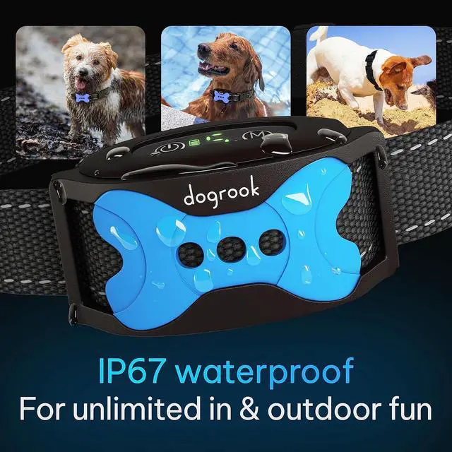 Alt view image 2 of 7 - Dog Bark Collar | Smart Collar for Dog Training | No Shock | Beep & Vibration | Rechargeable | No Bark Collar for Dogs | Anti Bark Collar for Large Dog, Medium Dog, Small Dog | 12-110 lbs