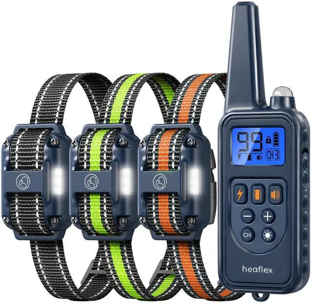 Main image of Shock Collar for 3 Dogs, Dog Training Collar with Remote, Rechargeable