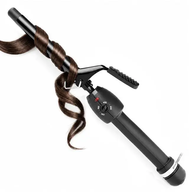 Main image of Stay-Temp Black Gold Ceramic 1/2 Curling Iron
