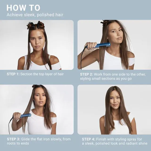 Alt view image 2 of 5 - Nano Titanium 1" Compact Ultra-Thin Flat Iron