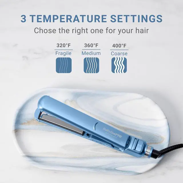 Alt view image 3 of 5 - Nano Titanium 1" Compact Ultra-Thin Flat Iron