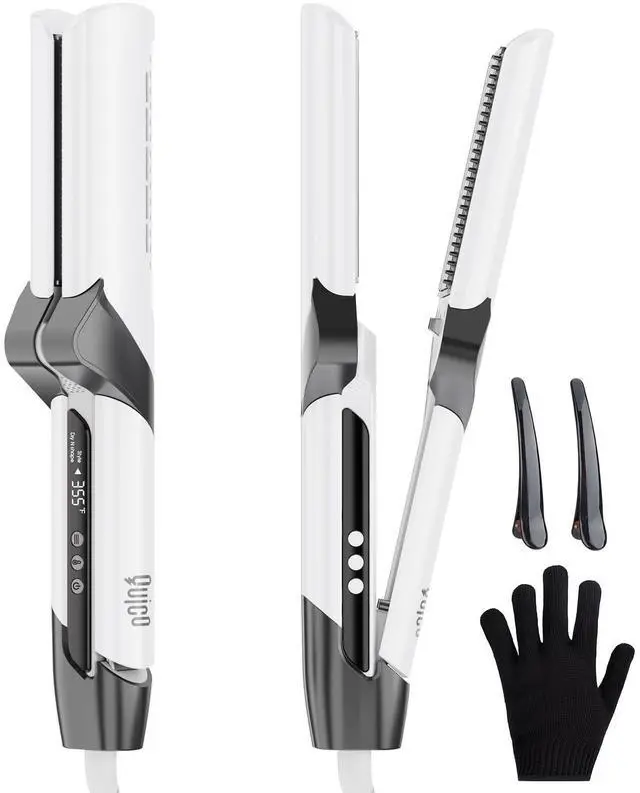 Main image of Hair Air Straightener, 100-240V Dual Voltage Wet to Dry Straightener