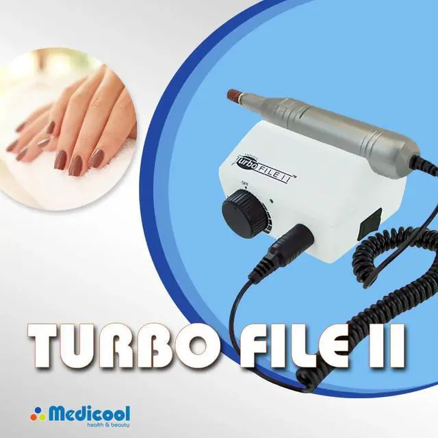 Alt view image 2 of 7 - TurboFile Electric Nail File Older Model. This Model Does not Have the Silver Handle.