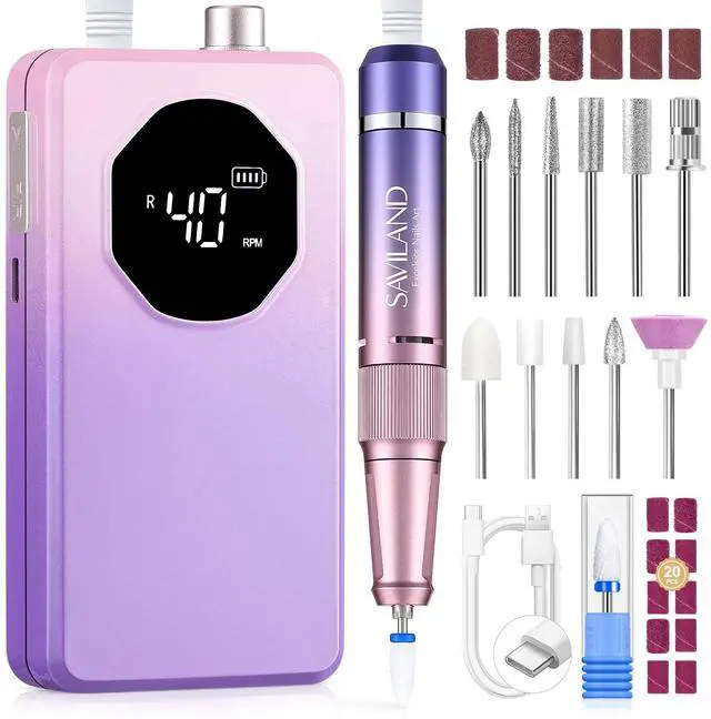 Main image of Nail Drill Professional 40000RPM 30S Fast Removal for Acrylic Nail