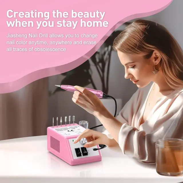Alt view image 7 of 7 - 20000RPM Electric Nail Drill Professional Nail File Drill