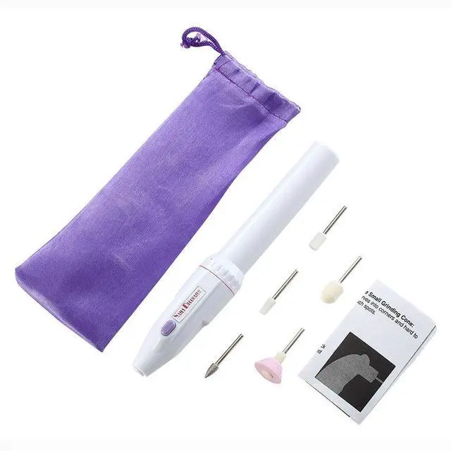 Main image of Electric Manicure Set, 5-in-1 Electric Manicure Nail Drill File Grinder Grooming Kit Includes Callus Remover Set, Nail Buffer Polisher, Personal Manicure and Pedicure Kit