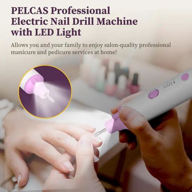 Alt view image 5 of 7 - Toenail Grinder for Thick Toenails 8 in 1 Manicure & Pedicure Kit