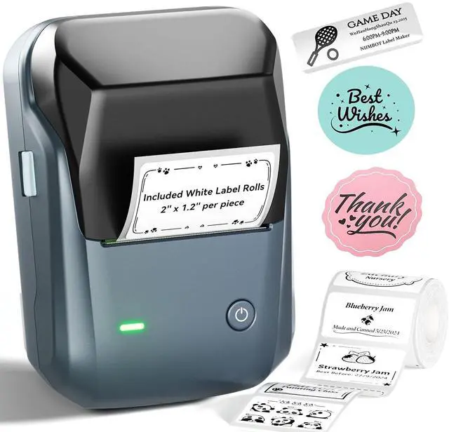 Main image of B1 Label Maker, 2Inch Bluetooth Label Printer for Home, Blue