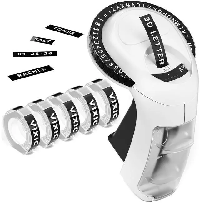 Main image of Embossing Label Maker, Embossed Retro Embosser, Emboss Label Makers