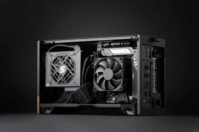 Alt view image 7 of 7 - NH-L9x65 chromax.Black, Premium Low-Profile CPU Cooler (65mm, Black)