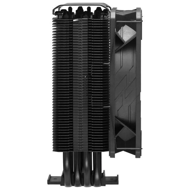 Alt view image 4 of 7 - Hyper 212 Black CPU Air Cooler - Aluminium Finish, 4 Compact Continuous Direct Contact Heat Pipes, SickleFlow 120 Edge Fan, LGA1700 & AM5 Brackets - Black