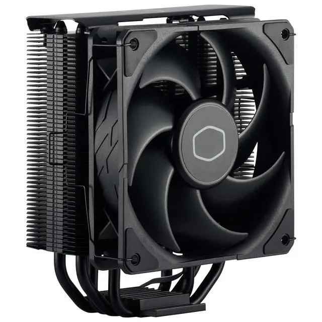 Alt view image 7 of 7 - Hyper 212 Black CPU Air Cooler - Aluminium Finish, 4 Compact Continuous Direct Contact Heat Pipes, SickleFlow 120 Edge Fan, LGA1700 & AM5 Brackets - Black