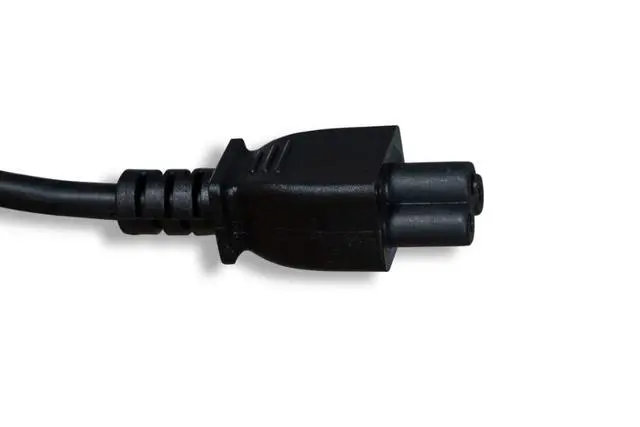 Alt view image 3 of 4 - ZADA41SA-06 European Notebook Cord Plug to IEC320 C5 6' 18 AWG 250V Power Cable