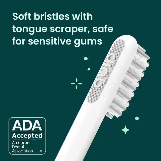 Alt view image 3 of 7 - Sonic Toothbrush for Adults with Timer - Includes Extra Brush Head and Travel Cover Mount - Electric, Soft Bristle Refill Head, Plastic Handle, 3 Month Battery Life - Travel Toothbrush - Magenta