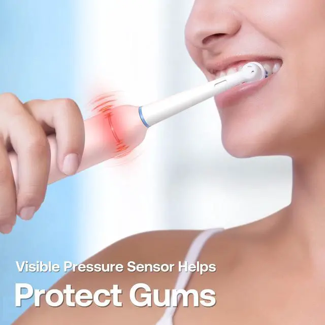 Alt view image 5 of 7 - R2 Rotating Electric Toothbrush for Adults with Pressure Sensor