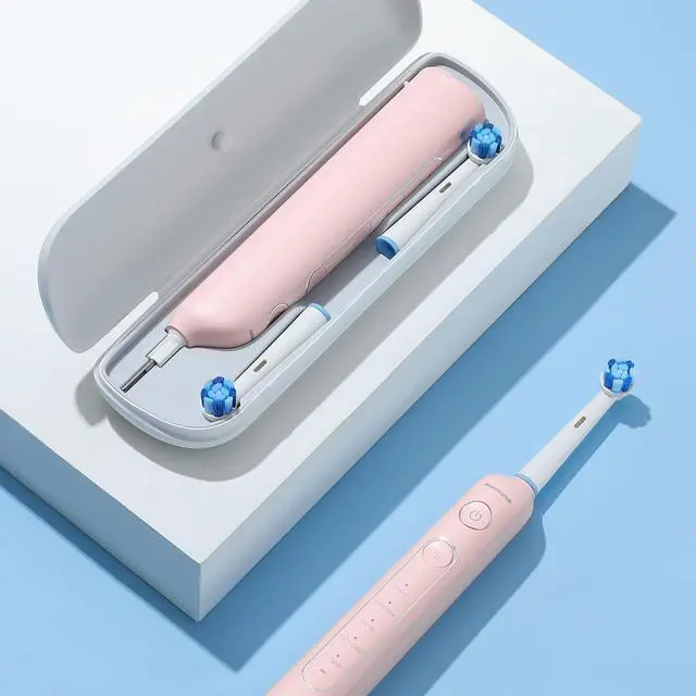 Alt view image 7 of 7 - R2 Rotating Electric Toothbrush for Adults with Pressure Sensor