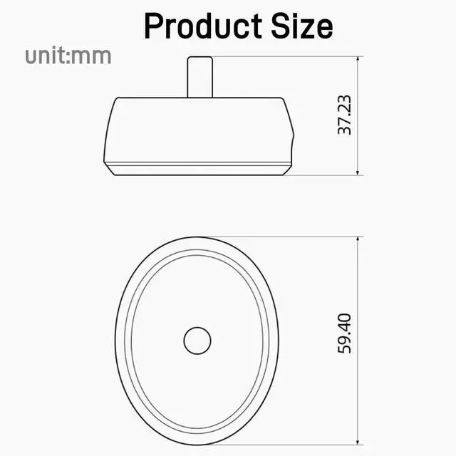 Alt view image 6 of 7 - Oral B IO Compatible Charging Base - Portable OEM Replacement for Braun Oral B Electric Toothbrush IO 3 4 5 6