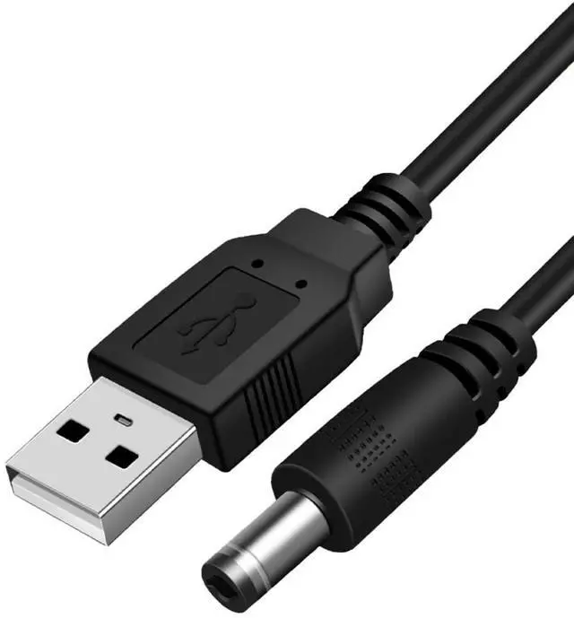 Main image of USB Charger Cable for Fairywill/Bitvae D2/R1/R2/S2/Electric Toothbrush, 7AM2M AM105/AM110 Sonic Electric Toothbrush, 3.5mm Port Charger