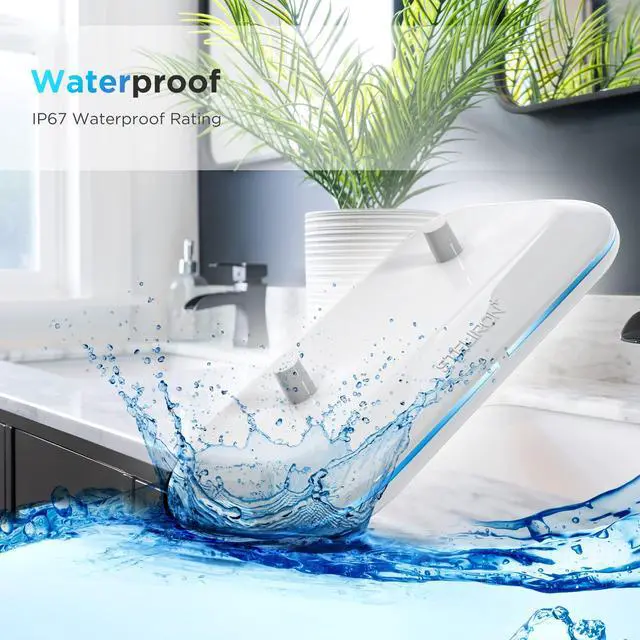 Alt view image 6 of 7 - 2-in-1 Dual Toothbrush Charger Compatible with Oral B Electric Toothbrushes, Replacement for 3757 - Works with Braun OralB Pro Advantage Smart Genius Vitality iO and Kids Models