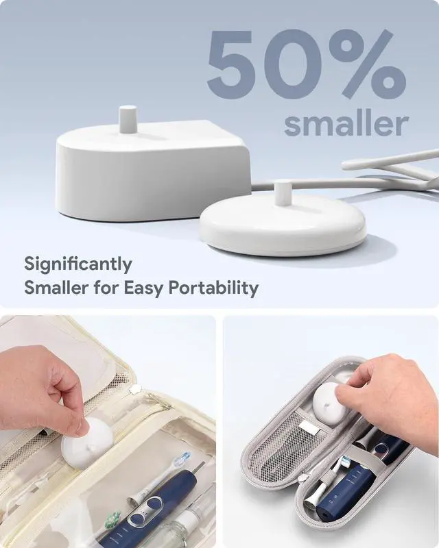 Alt view image 5 of 7 - Mini Travel Electric Toothbrush Charger for Philips Sonicare HX Series