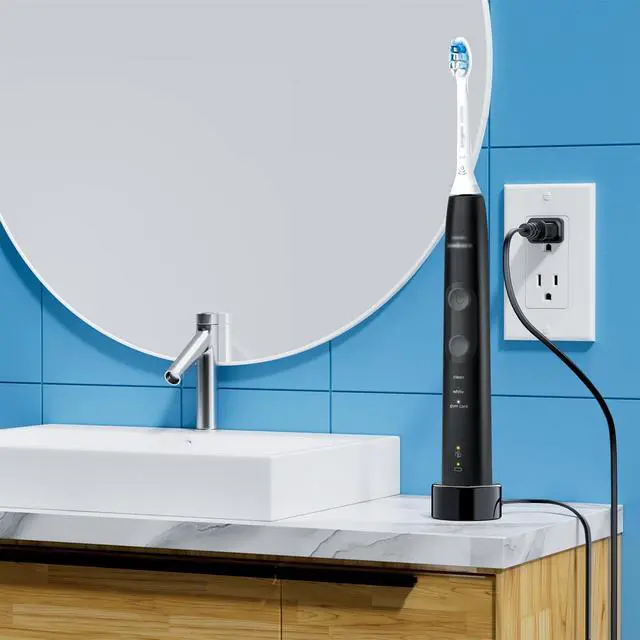 Alt view image 7 of 7 - Charger Base Compatible with Philips Sonicare Electric Toothbrush HX6100