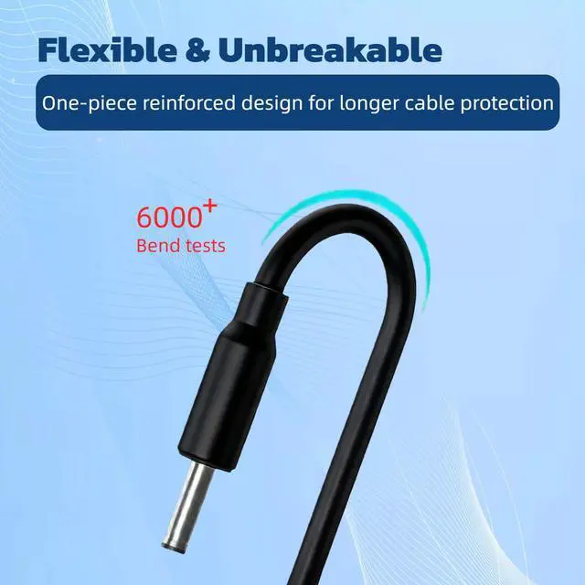 Alt view image 3 of 7 - Charger Cord Replacement for Bitvae D2/R1/R2/S2 Electric Toothbrush, Compatible with Fairywill, Vekkia, Mornwell & More, Black