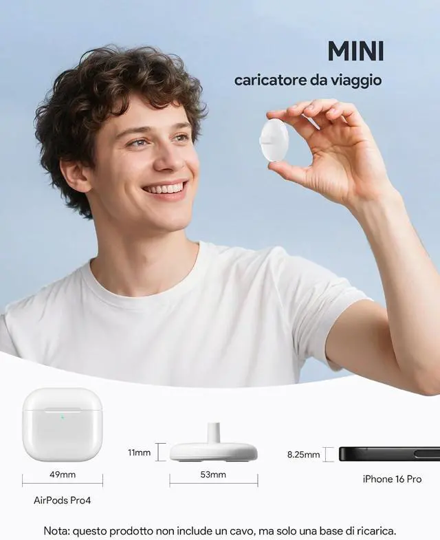 Alt view image 4 of 7 - Mini Travel Electric Toothbrush Charger for Oral B Pro/iO/D
