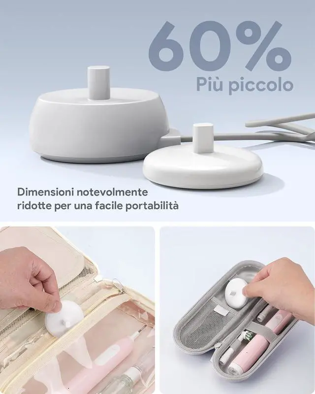 Alt view image 6 of 7 - Mini Travel Electric Toothbrush Charger for Oral B Pro/iO/D