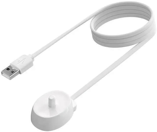 Main image of USB Replacement Charger for Oral B Electric Toothbrush, Compatible with Pro 1000/3000/5000, IO Series 3/4/5/6, 3757 Inductive Charging Base, Waterproof IPX7, Portable Power Cord