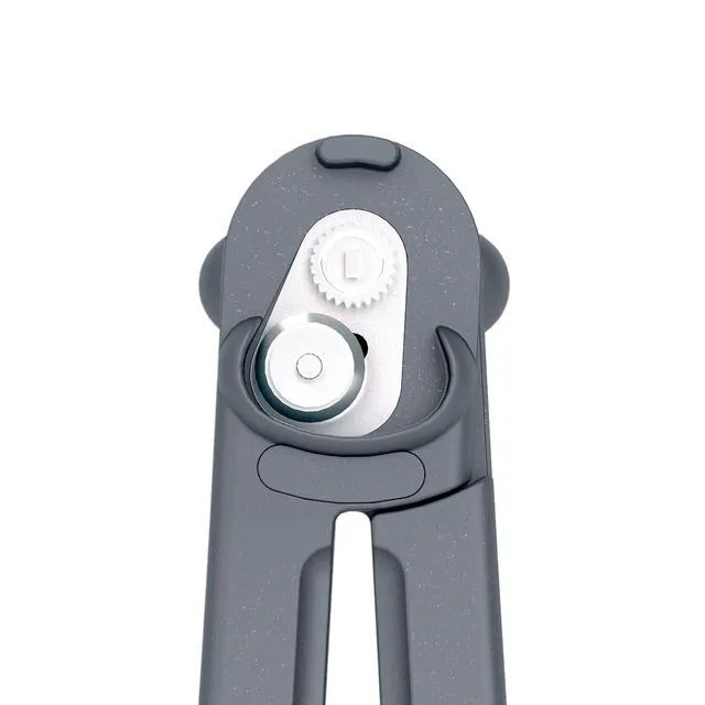 Alt view image 3 of 7 - MagiCan Manual Can Opener with Lid Release - Heavy Duty Can Opener - Easy to Use Hand Held - Effortlessly Open Cans - Compact Design - Black