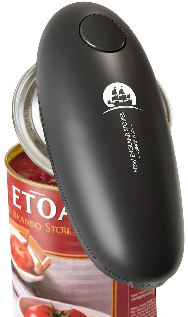Main image of Automatic Electric Can Opener - Hands-Free Operation, Smooth Edge Cutting, Battery Powered for Effortless Opening