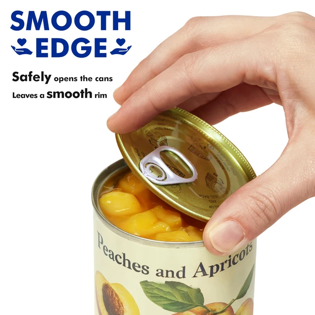 Alt view image 3 of 5 - Automatic Electric Can Opener - Hands-Free Operation, Smooth Edge Cutting, Battery Powered for Effortless Opening