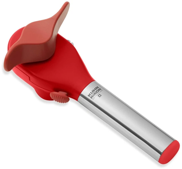 Main image of Deluxe Auto Safety LidLifter/Can Opener, Red and Silver
