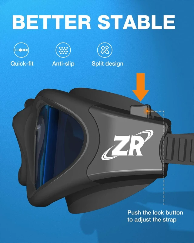 Alt view image 6 of 7 - Swim Goggles, Upgraded G1 Polarized Swimming Goggles Anti-Fog for Adult Men Women A5 (Polarized + Smoke)