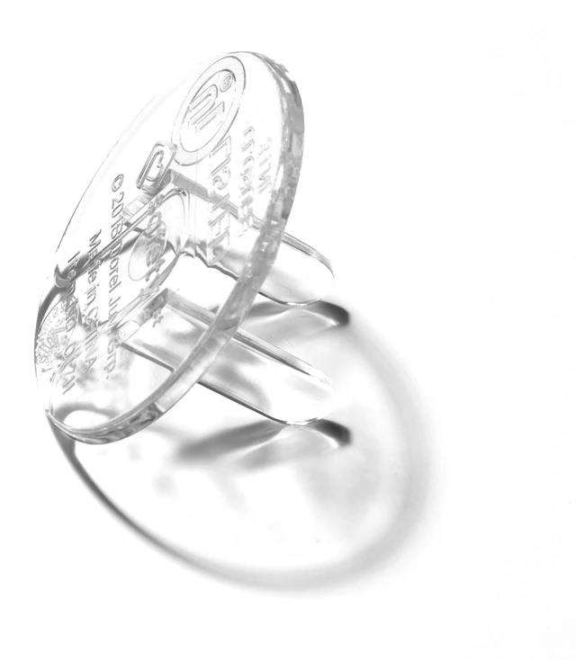 Alt view image 3 of 3 - 12 Pack Ultra Clear Outlet Plugs