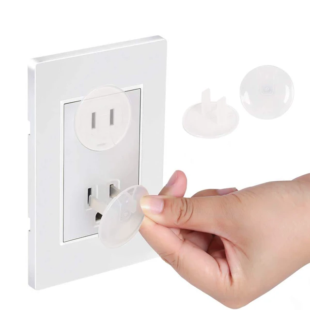 Alt view image 2 of 6 - 38 Pieces Clear Outlet Covers Baby Proofing Plug Protector | Electrical Safety ChildProof Plug Protector