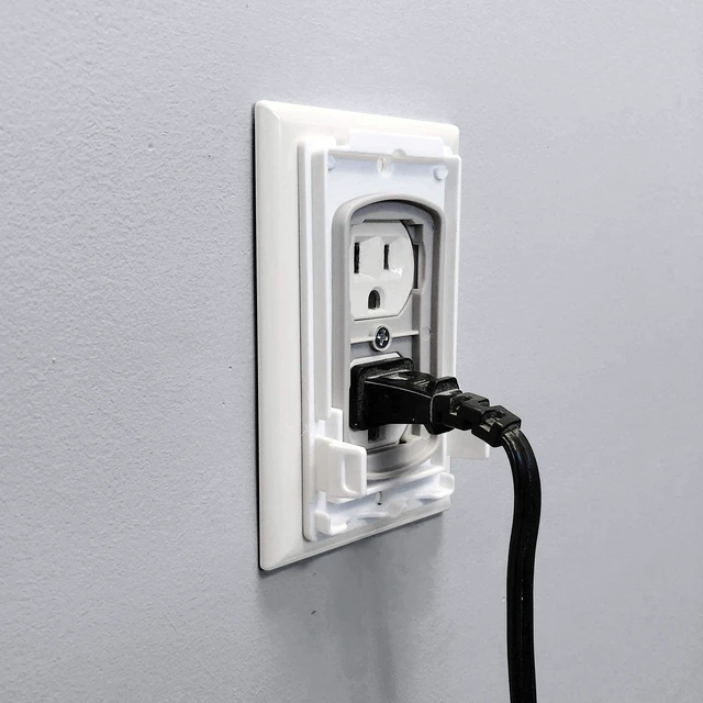 Alt view image 5 of 7 - Baby Plug and Outlet Covers for Wall Sockets - 2 Pack - Model CK030