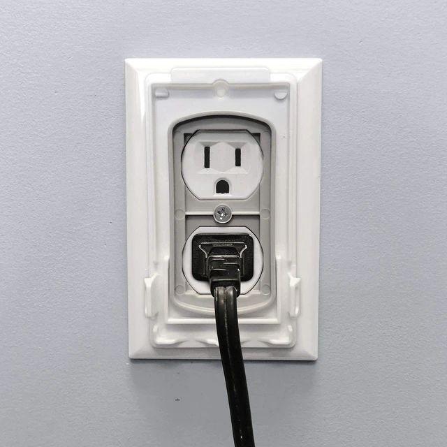 Alt view image 6 of 7 - Baby Plug and Outlet Covers for Wall Sockets - 2 Pack - Model CK030