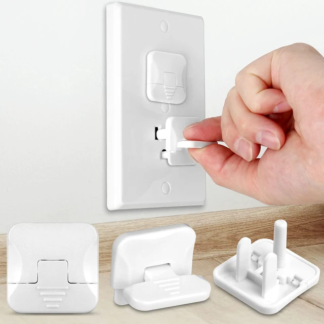Main image of Mom's Choice Gold Awards Winner - Outlet Covers with Hidden Pull Handle Baby Proofing Plug Covers (45 Pack) 3-Prong Child Safety Socket Covers Electrical Outlet Protectors Kid Proof Outlet Cap
