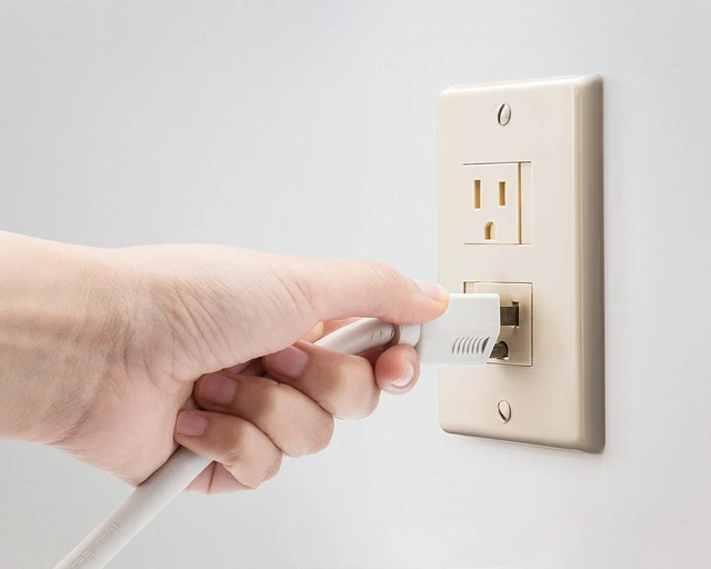 Alt view image 2 of 3 - 6-Pack Self-closing (2 Screw) Decora Outlet Covers- An Alternative To Wall Socket Plugs for Child Proofing Outlets (Beige)
