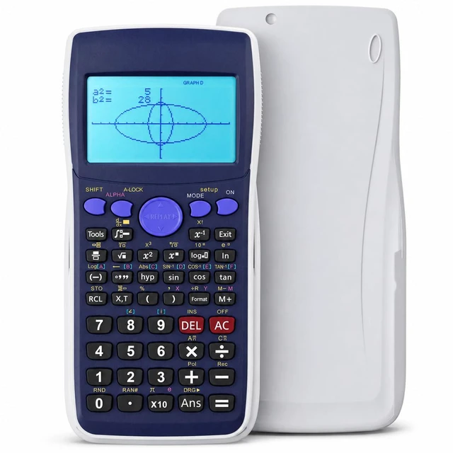 Main image of Scientific Calculators with Graphing Functions, 10 Modes Math Calculator for High School and College Students, Teachers, Office, Algebra, Geometry, Statistics, School Supplies