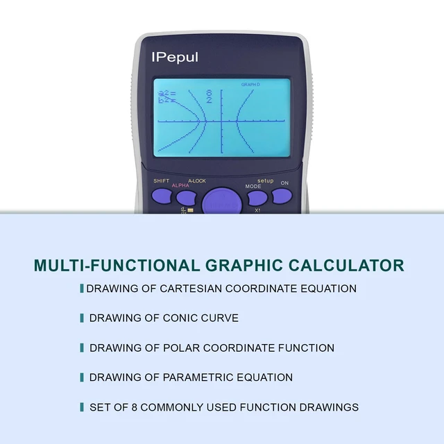 Alt view image 3 of 7 - Scientific Calculators with Graphing Functions, 10 Modes Math Calculator for High School and College Students, Teachers, Office, Algebra, Geometry, Statistics, School Supplies
