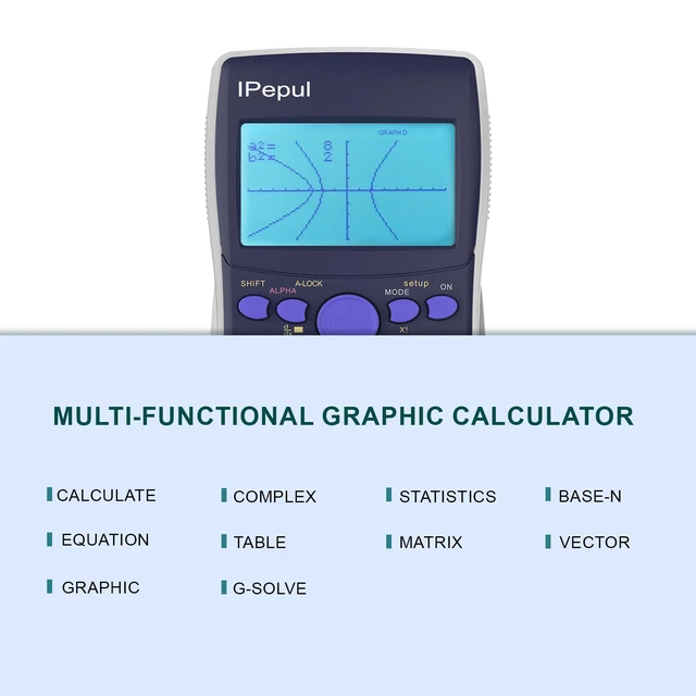 Alt view image 5 of 7 - Scientific Calculators with Graphing Functions, 10 Modes Math Calculator for High School and College Students, Teachers, Office, Algebra, Geometry, Statistics, School Supplies